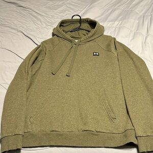 Like New! Under Armour Men's L. Forest Green Hoodie